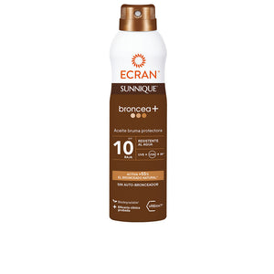 Ecran Sunnique broncea+ óleo de névoa spf10 250 ml