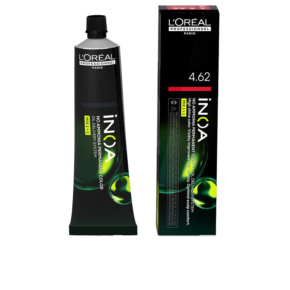 L'Oréal Professionnel Paris Inoa cor permanente sem amônia #4.62 60 gr