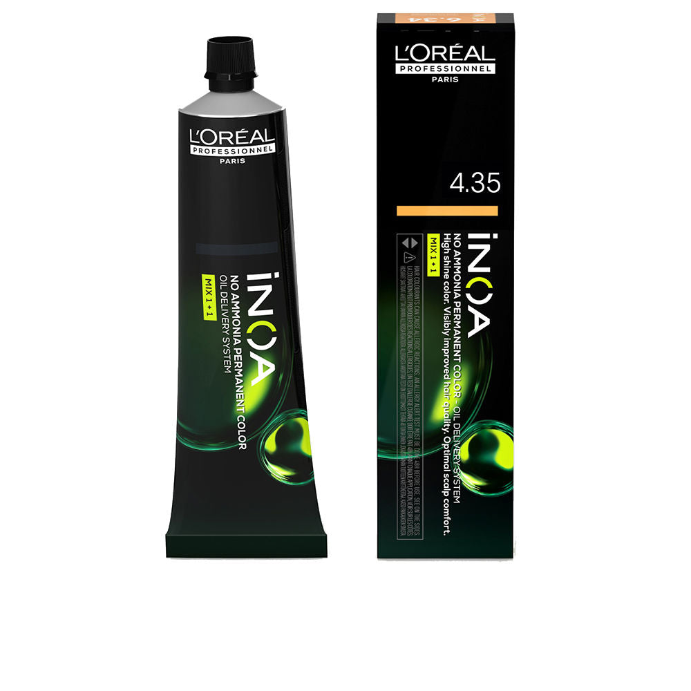 L'Oréal Professionnel Paris Inoa cor permanente sem amônia #4.35 60 gr
