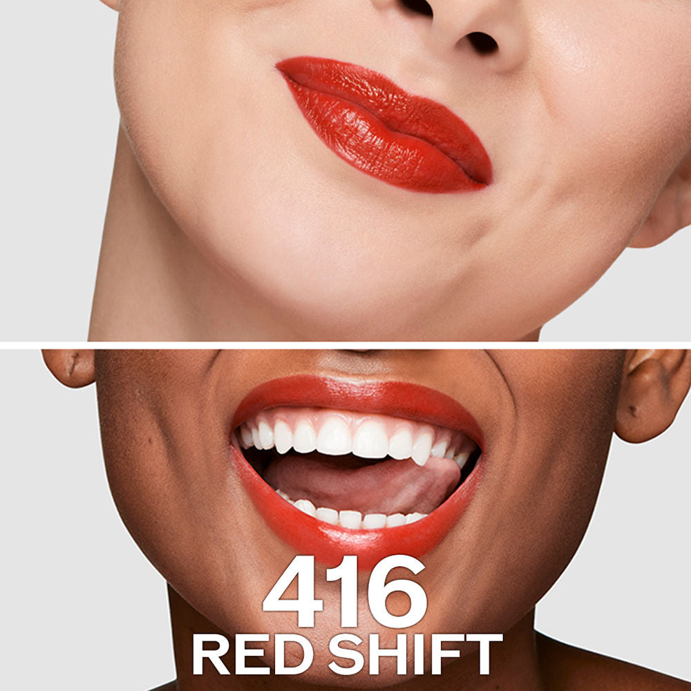 Shiseido Batom gel tecnosatina #416 desvio para vermelho 3,30 gr