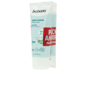 Babaria Creme de mãos aloe vera lote 2 x 75 ml