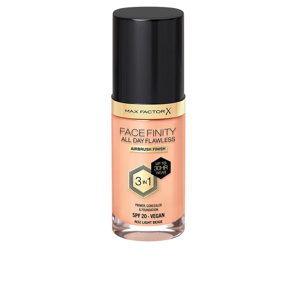 Max Factor Facefinidade 3in1 primer, corretivo e base #32-bege claro 30 ml