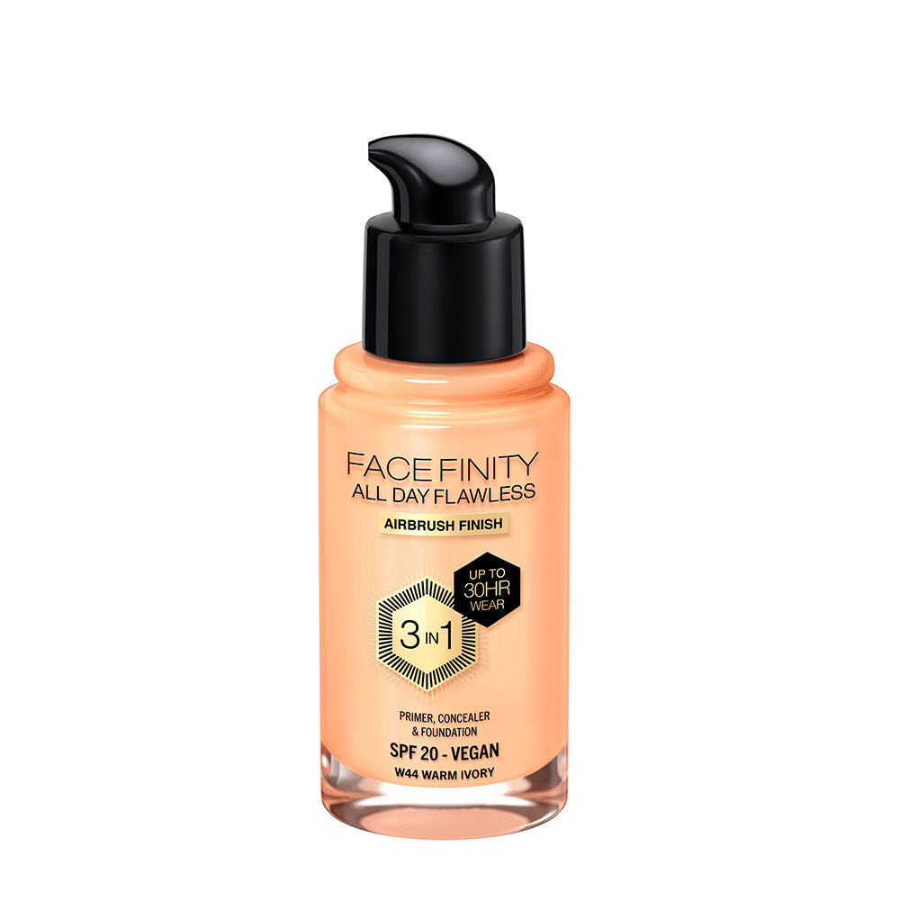 Max Factor Facefinidade 3in1 primer, corretivo e base #44-warm marfim 30 ml