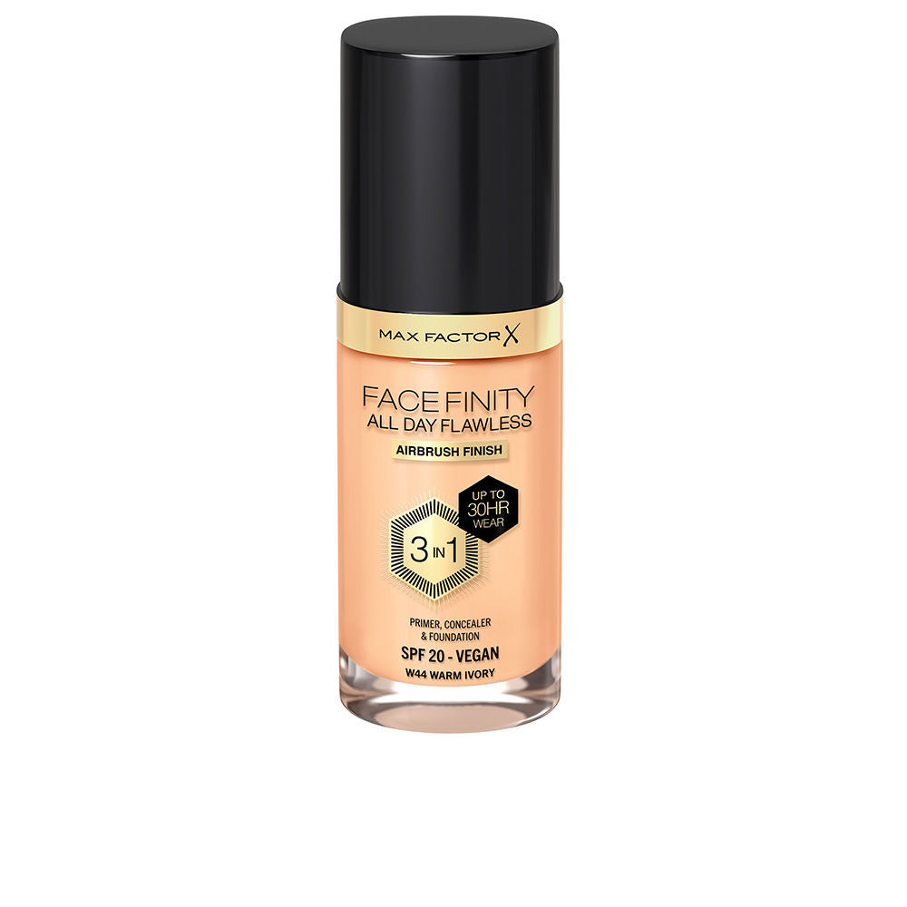 Max Factor Facefinidade 3in1 primer, corretivo e base #44-warm marfim 30 ml