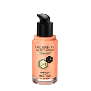 Max Factor Facefinidade 3in1 primer, corretivo e base #77-soft mel 30 ml