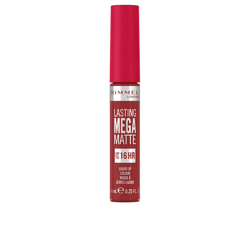 Rimmel London Batom líquido mega matte duradoura #500-fire iniciante 7,4 ml