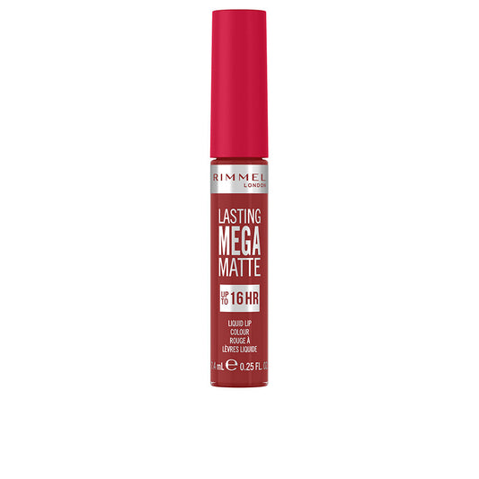 Rimmel London Batom líquido mega matte duradoura #500-fire iniciante 7,4 ml