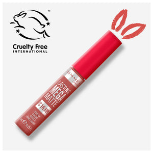 Rimmel London Cor líquida mega matte duradoura #200-pink blink 7,4 ml