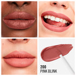 Rimmel London Cor líquida mega matte duradoura #200-pink blink 7,4 ml