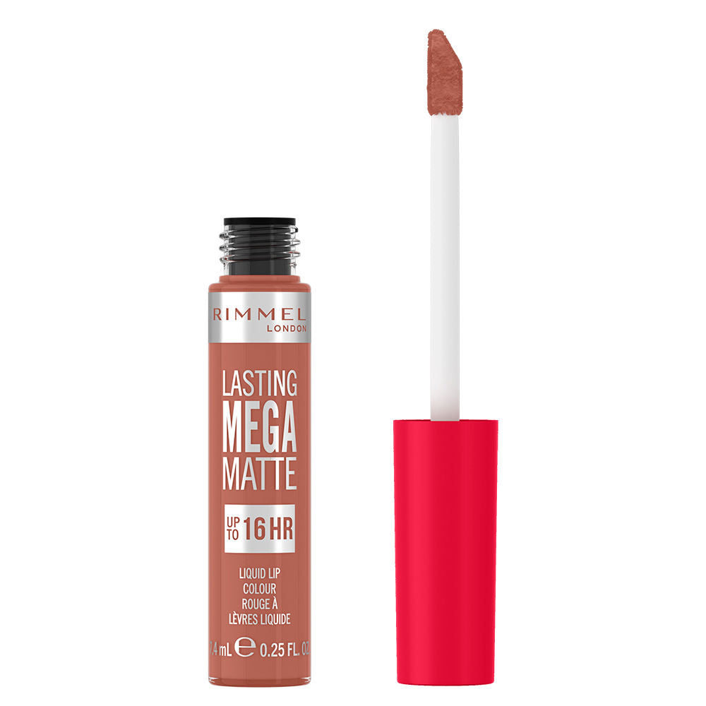 Rimmel London Batom líquido mega matte duradoura #700-be my baby 7,4 ml