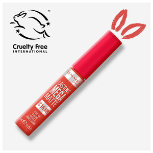 Rimmel London Cor líquida mega matte duradoura #920-scarlet chamas 7,4ml