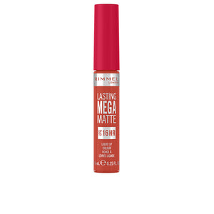 Rimmel London Cor líquida mega matte duradoura #920-scarlet chamas 7,4ml
