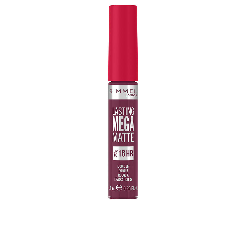 Rimmel London Batom líquido mega matte duradoura #940-rock me roxo 7,4 ml