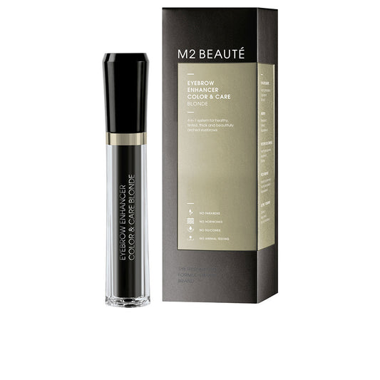 M2 Beauté Aumentador de sobrancelhas cor e cuidado #loira 6 ml