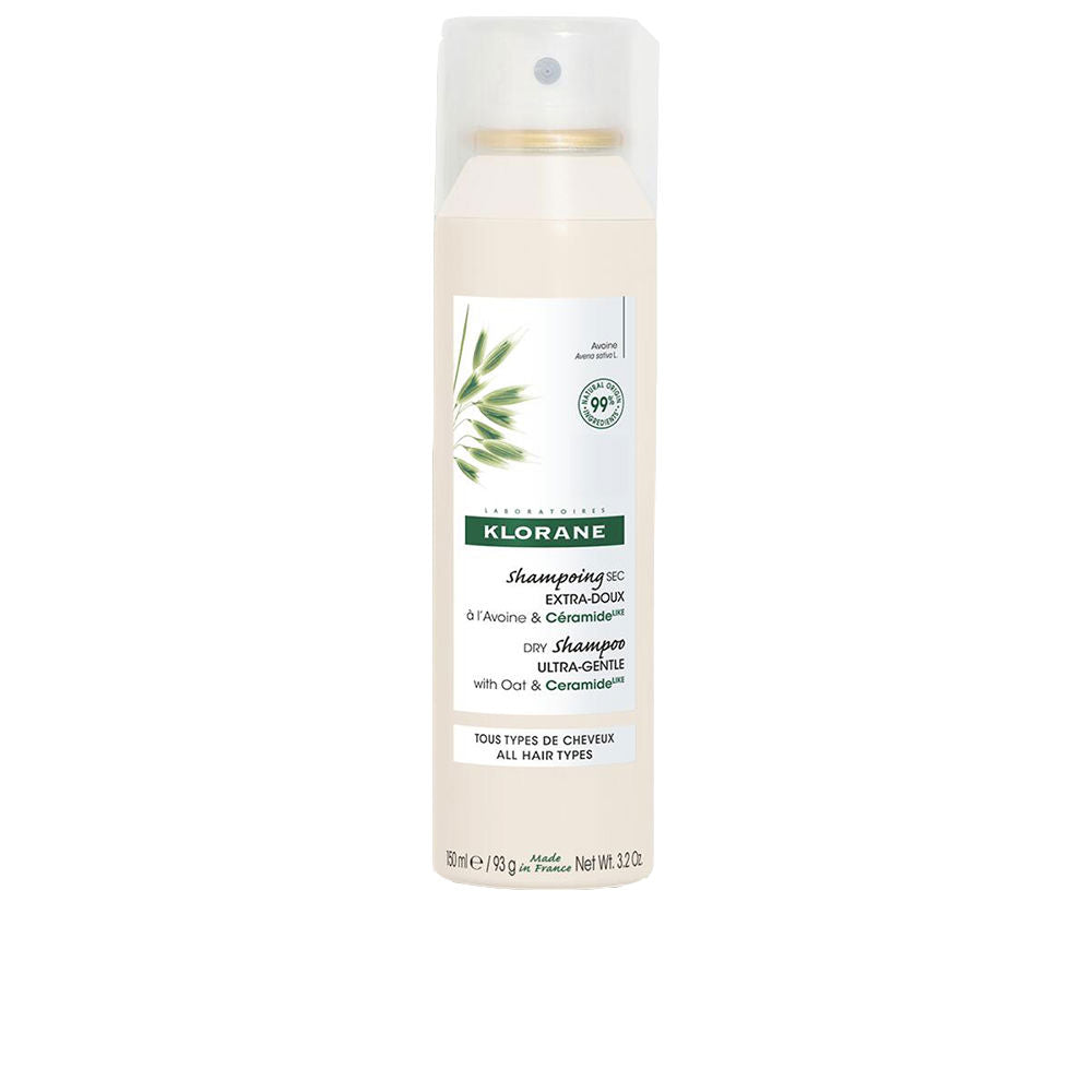 Klorane Champô Seco Ultra-Suave com Leite de Aveia 150ml