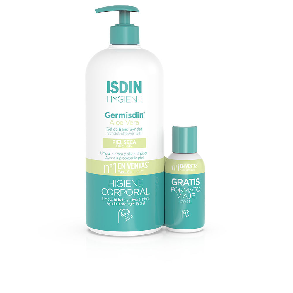 Isdin Gel de banho germisdin aloe vera lote 2 unidades
