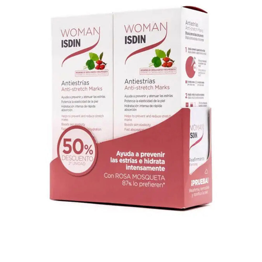 ISDIN Mulher creme anti-estrias duo 2 x 250 ml