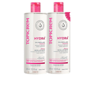 Topicrem Hydra+ pacote de água micelar soft 2 x 400 ml