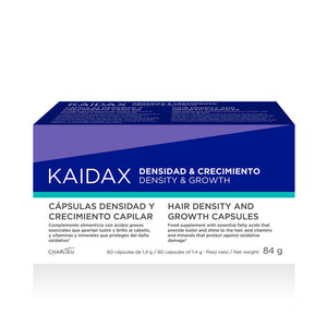 Kaidax Cápsulas de densidade e crescimento kaidax 60 u