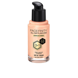 Max Factor Facefinidade o dia todo impecável base 3 em 1 #c40-light marfim 30 ml