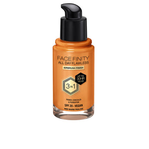 Max Factor Facefinidade o dia todo impecável base 3 em 1 #w89-warm praliné 30 ml