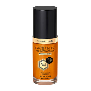 Max Factor Facefinity todo o dia impecável base 3 em 1 #w95-avelã 30 ml