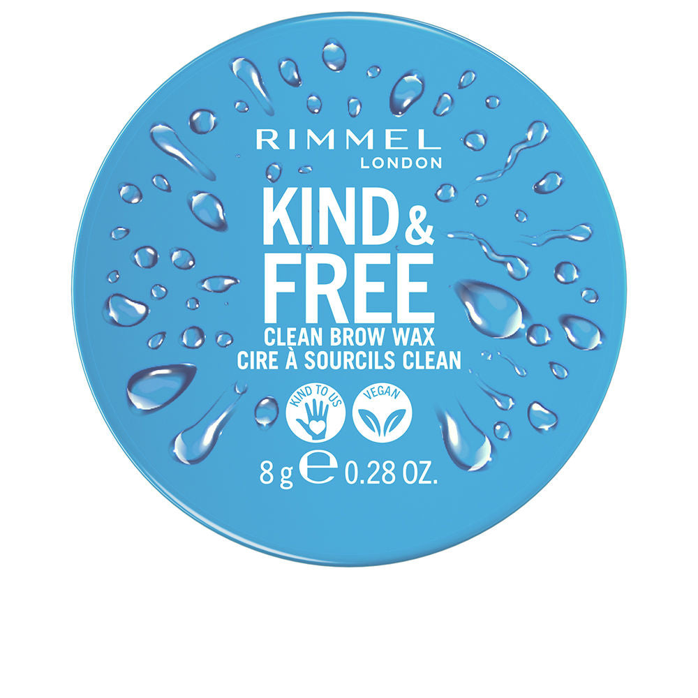 Rimmel London Cera limpa para sobrancelhas gente e gratuita #001-clara 8 gr