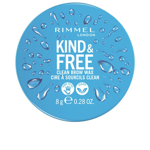 Rimmel London Cera limpa para sobrancelhas gente e gratuita #001-clara 8 gr