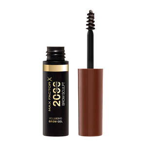Max Factor 2000 gel de calorias para sobrancelhas #004-black marrom 4,5ml