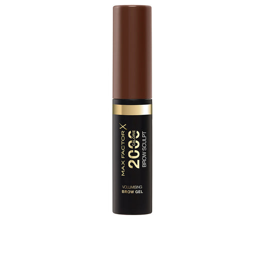 Max Factor 2000 gel de calorias para sobrancelhas #004-black marrom 4,5ml