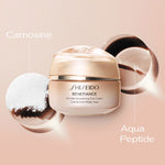 Shiseido Beneficência creme de olhos suavizante de rugas 15 ml