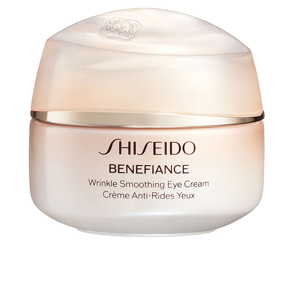 Shiseido Beneficência creme de olhos suavizante de rugas 15 ml