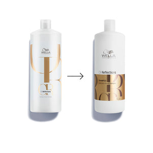 Wella Professionals Reflexões de óleo shampoo intensificador de brilho 1000 ml