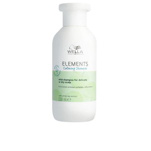 Wella Professionals Elements shampoo calmante natural para couro cabeludo seco ou delicado 250 ml