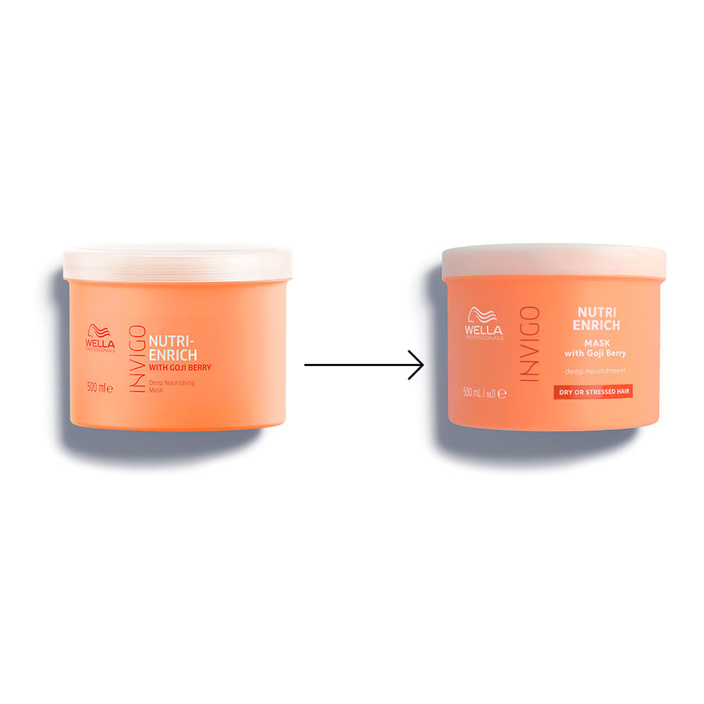 Wella Professionals Invigo nutri-enrich máscara de nutrição profundo para cabelos secos/danificados 500 ml