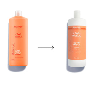 Wella Professionals Champô invigo nutri-enrich de nutrição profundo para cabelos secos/danificados 1000 ml