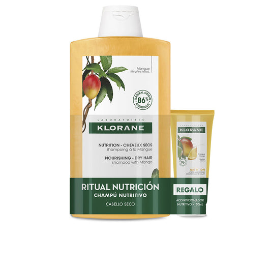 Klorane Conjunto de shampoo e condicionador de manga (2 peças)