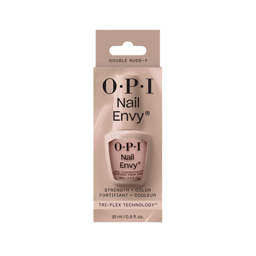 OPI Nail envy verniz para tratamento de fortalecimento de unhas #double nude-y 15 ml