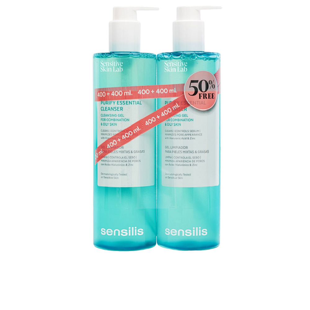 Sensilis Gel de limpeza purificar limpador essencial 2 x 400 ml