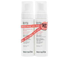 Sensilis Espuma mousse de limpeza suave de limpeza 2 x 200 ml