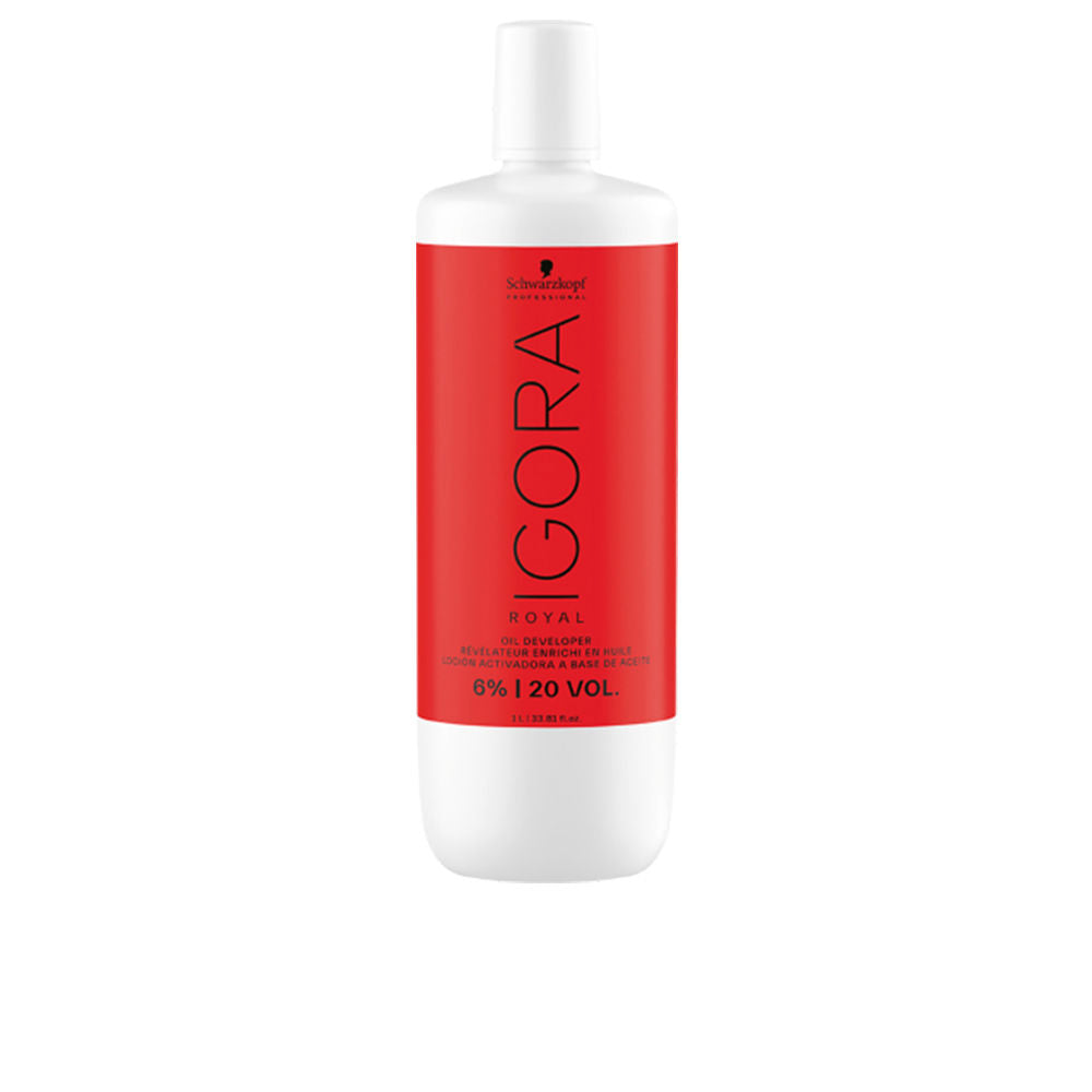 Schwarzkopf Igora royal revelada de cor e cuidado 6% 20 volume 1000 ml