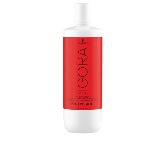 Schwarzkopf Igora royal revelada de cor e cuidado 6% 20 volume 1000 ml