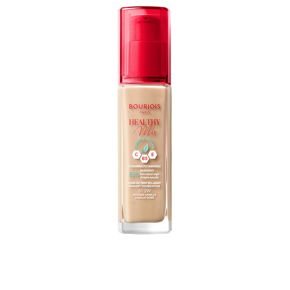 Bourjois Base de maquilhagem saudável mistura #51.2w-baunilha dourada 30 ml