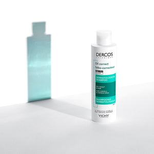 Vichy Dercos shampoo controle de sebo para cabelos oleosos 200 ml