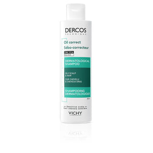 Vichy Dercos shampoo controle de sebo para cabelos oleosos 200 ml