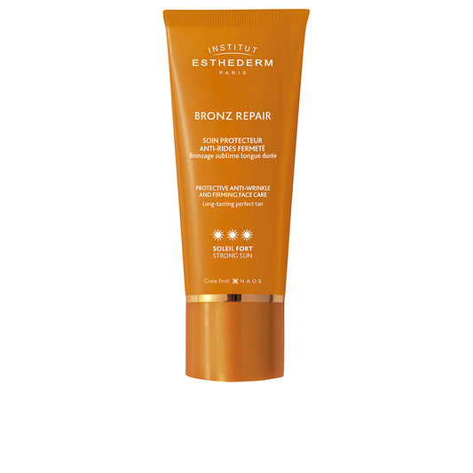 Institut Esthederm Bronz Repair Creme Facial Anti-Rugas Solar Forte 50ml