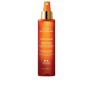 Institut Esthederm L'huile Solaire Spray Solar Moderado para Corpo e Cabelo 150ml