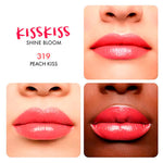 Guerlain Barra kisskiss shine bloom de labios brilho #319-peach beijo 3,2 gr