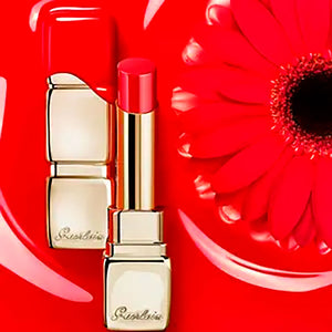Guerlain KissKiss Shine Bloom Cor de Lábios com Brilho e Efeito Volumizador 229 Petal Rose 3,2g