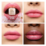 Guerlain Bálsamo labial reparador kisskiss bee glow #258-rose brilho 3,2 gr